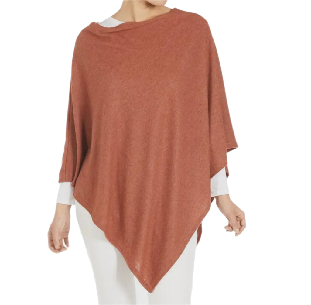 Lightweight Poncho - Rust