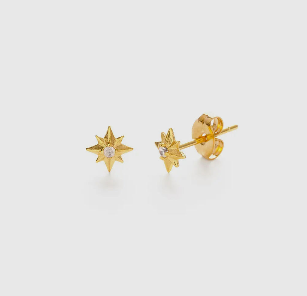 Tiny Venus Star Stud Earring