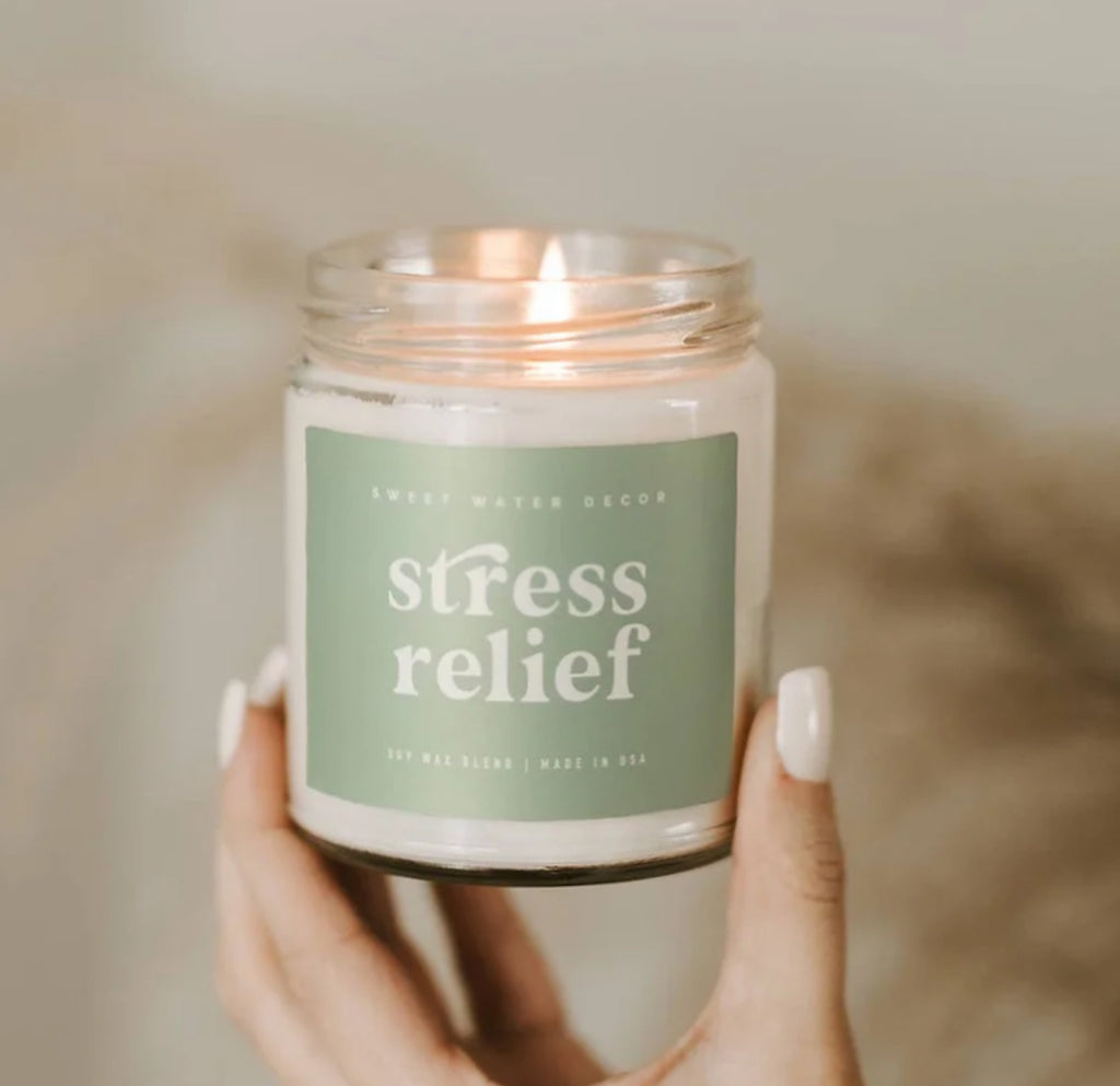 Stress Relief Soy Candle - 9 oz.