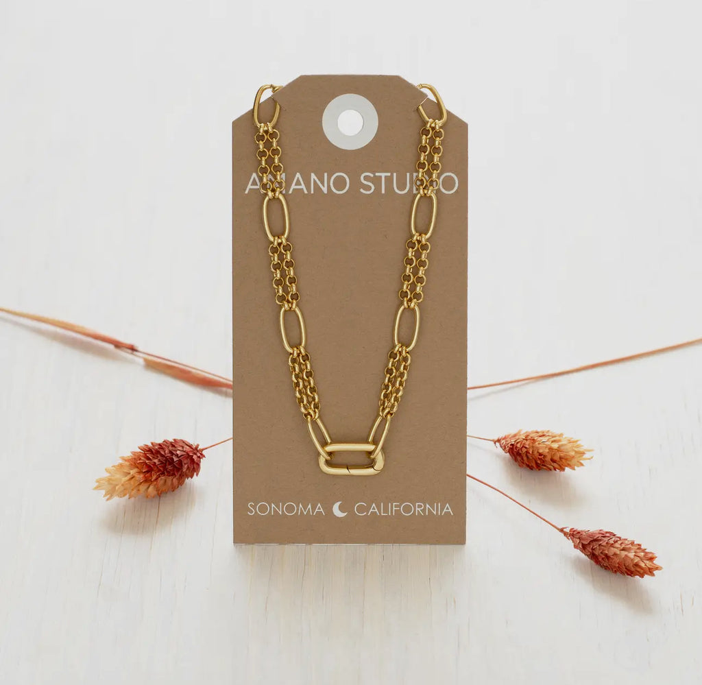 Oval Link Chain Necklace