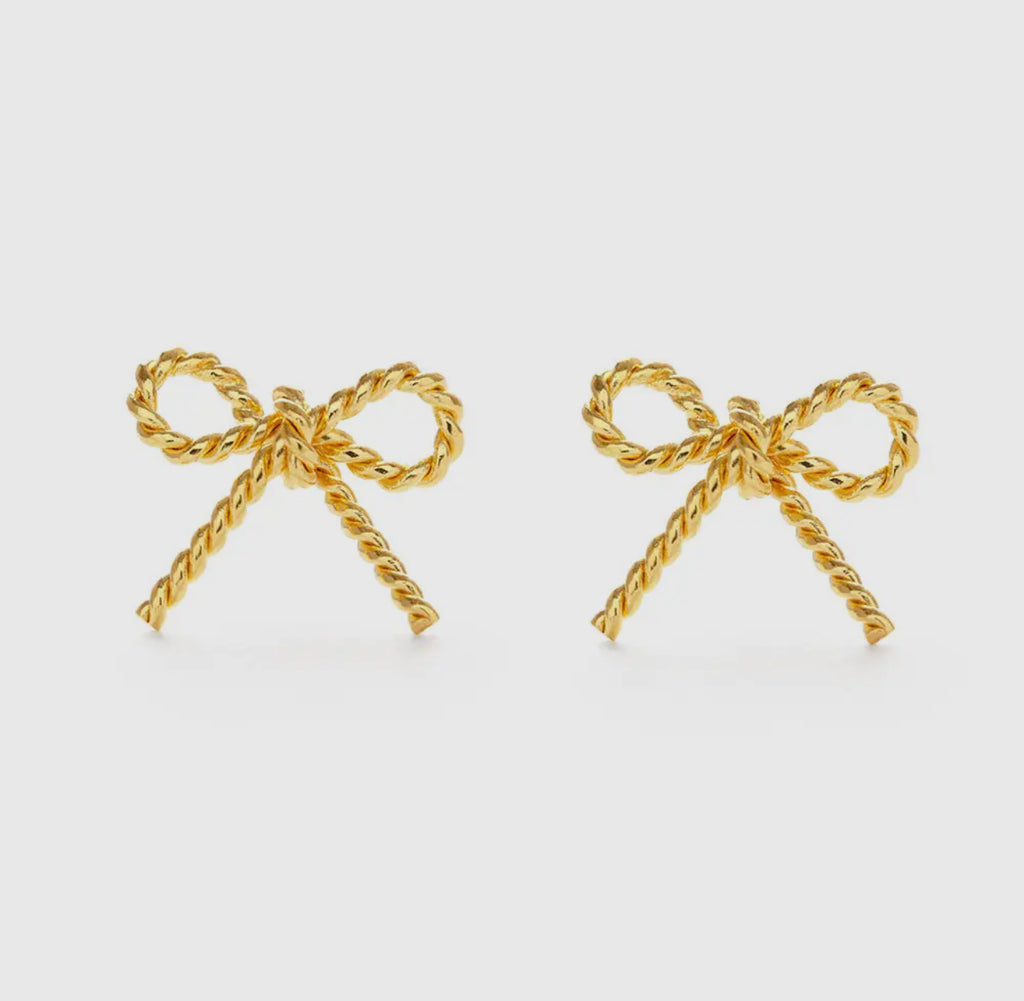 Bow Stud Earring