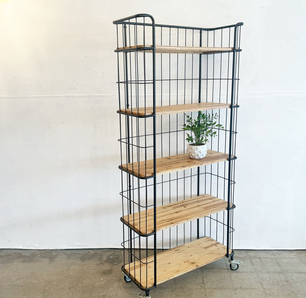 Industrial Wire Shelving Unit