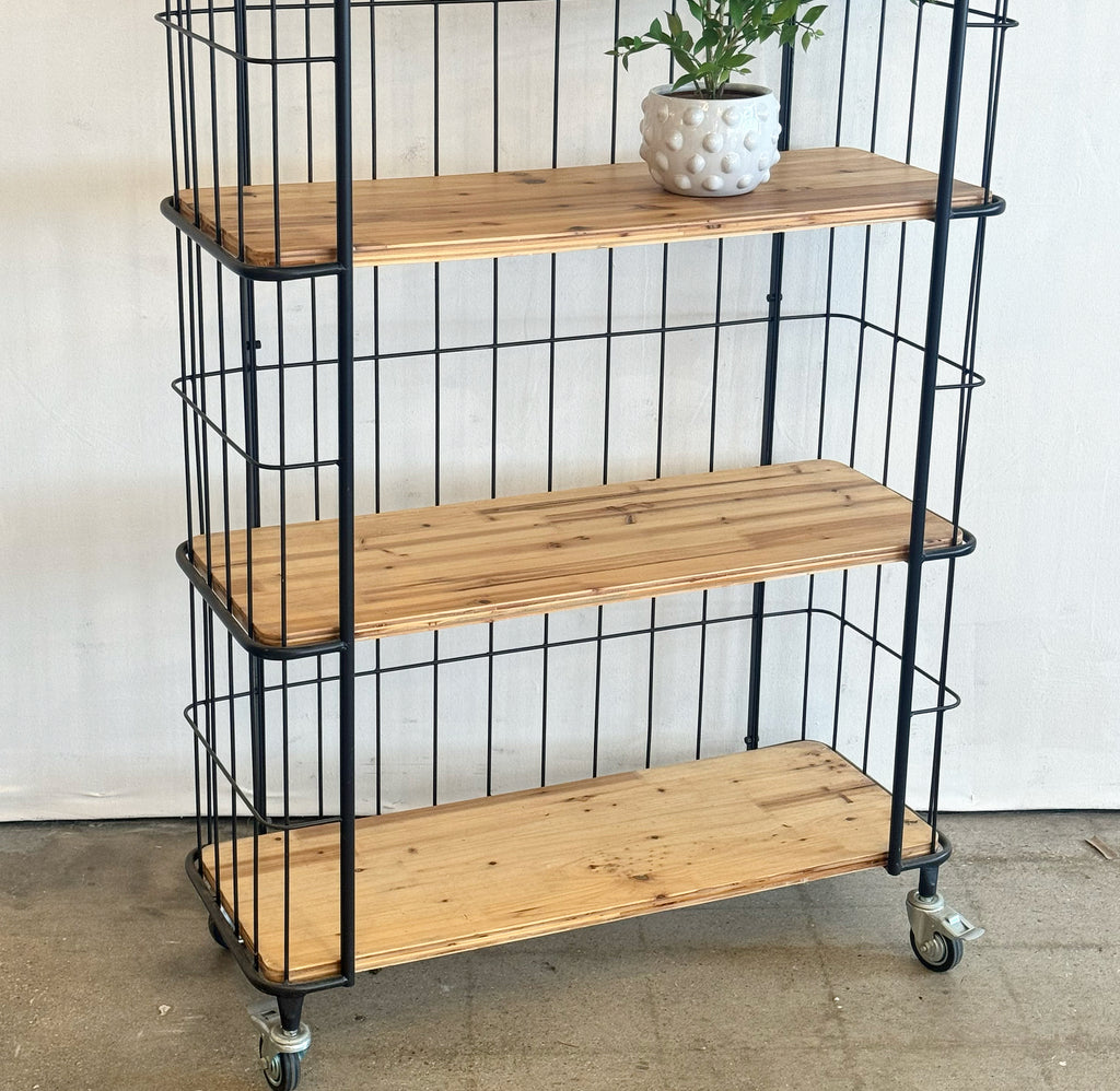 Industrial Wire Shelving Unit