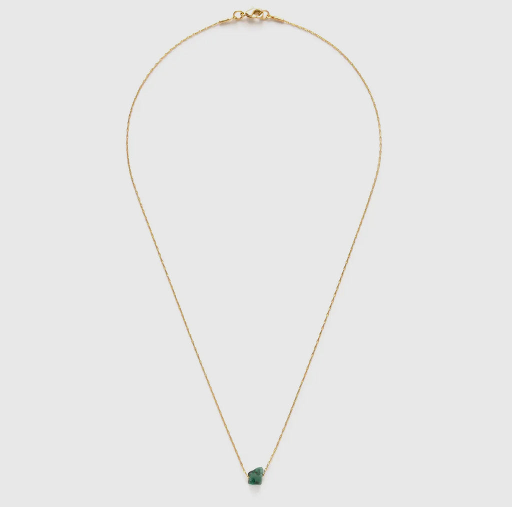 Emerald Stone Necklace