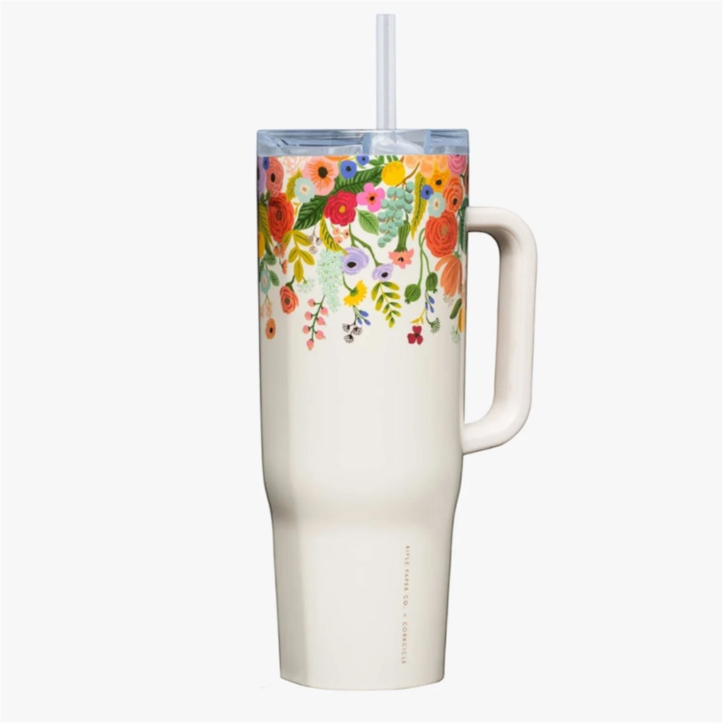 40oz Rifle Paper Tumbler - Garden Party