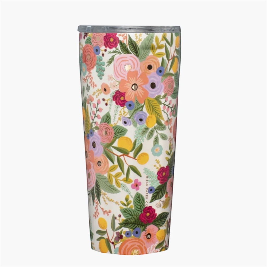 24oz Rifle Paper Tumbler - Garden Party