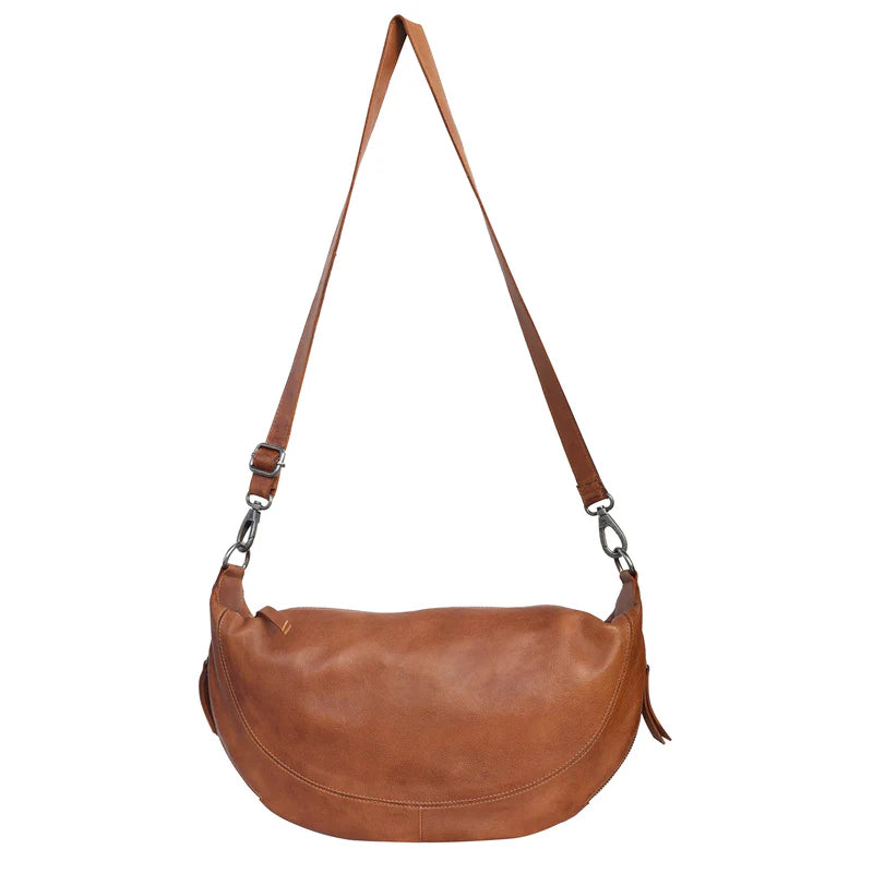 Leather Sling Crossbody Bag