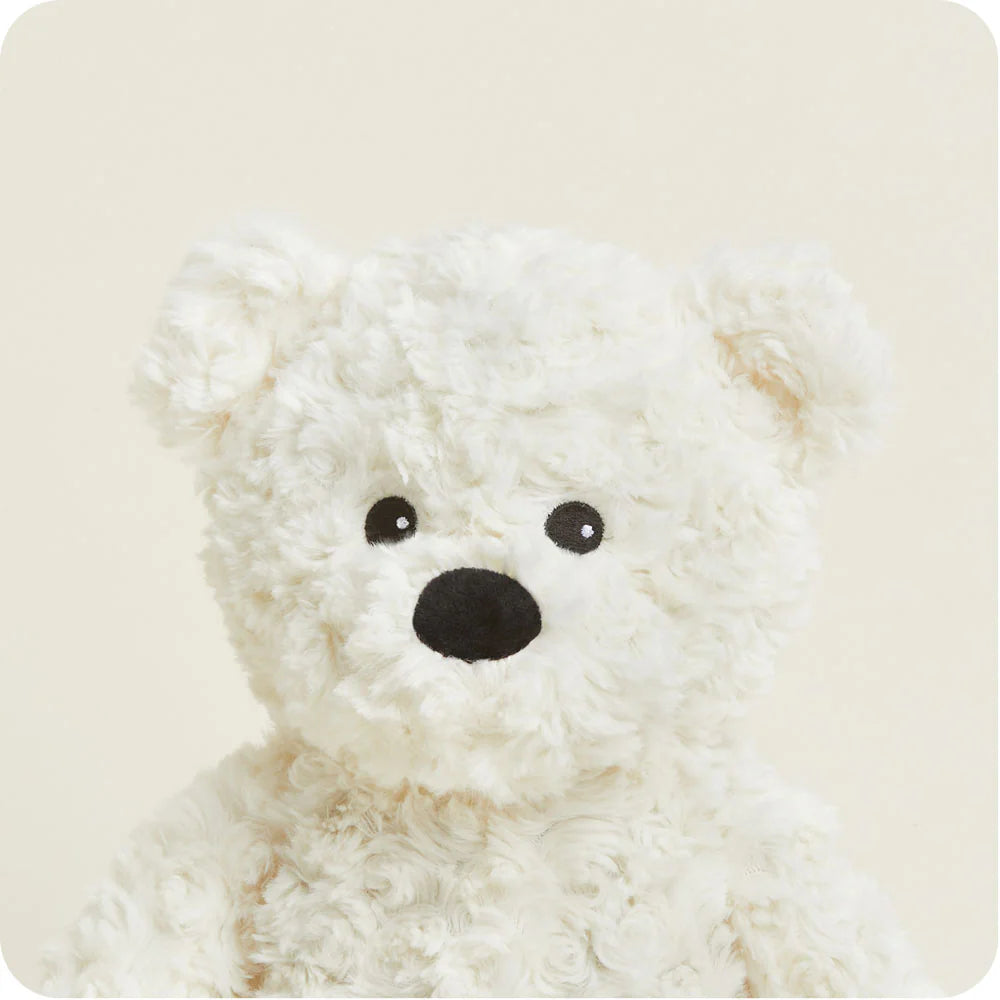 Warmies - Cream Curly Bear