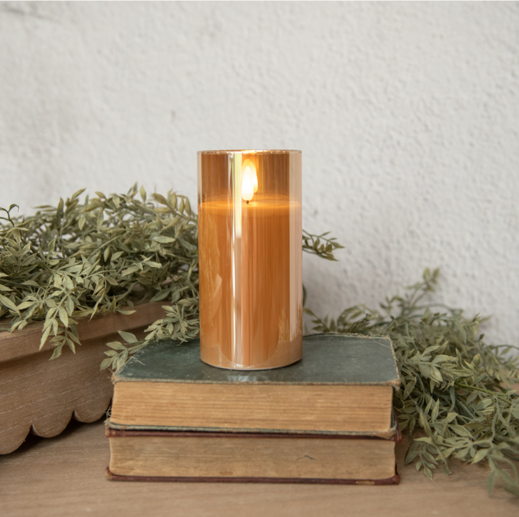 Champagne Flameless Candle